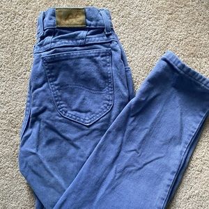 Blue/gray Lee jeans